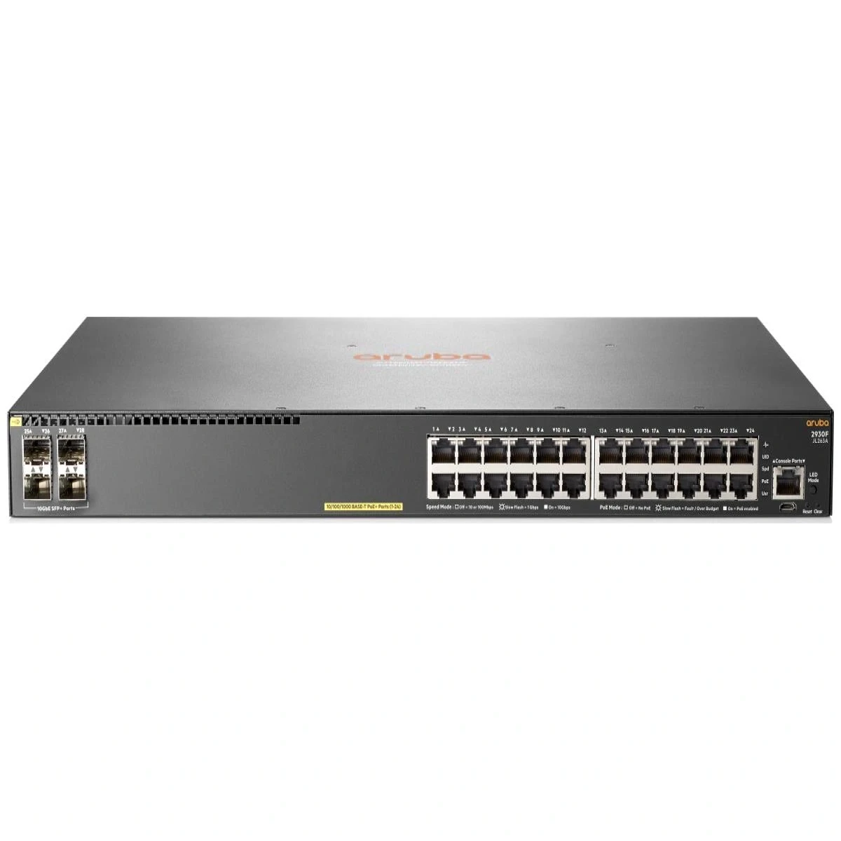 HPE JL263A#ABA – ARUBA 2930F 24G POE+ 4SFP+ T SWCH