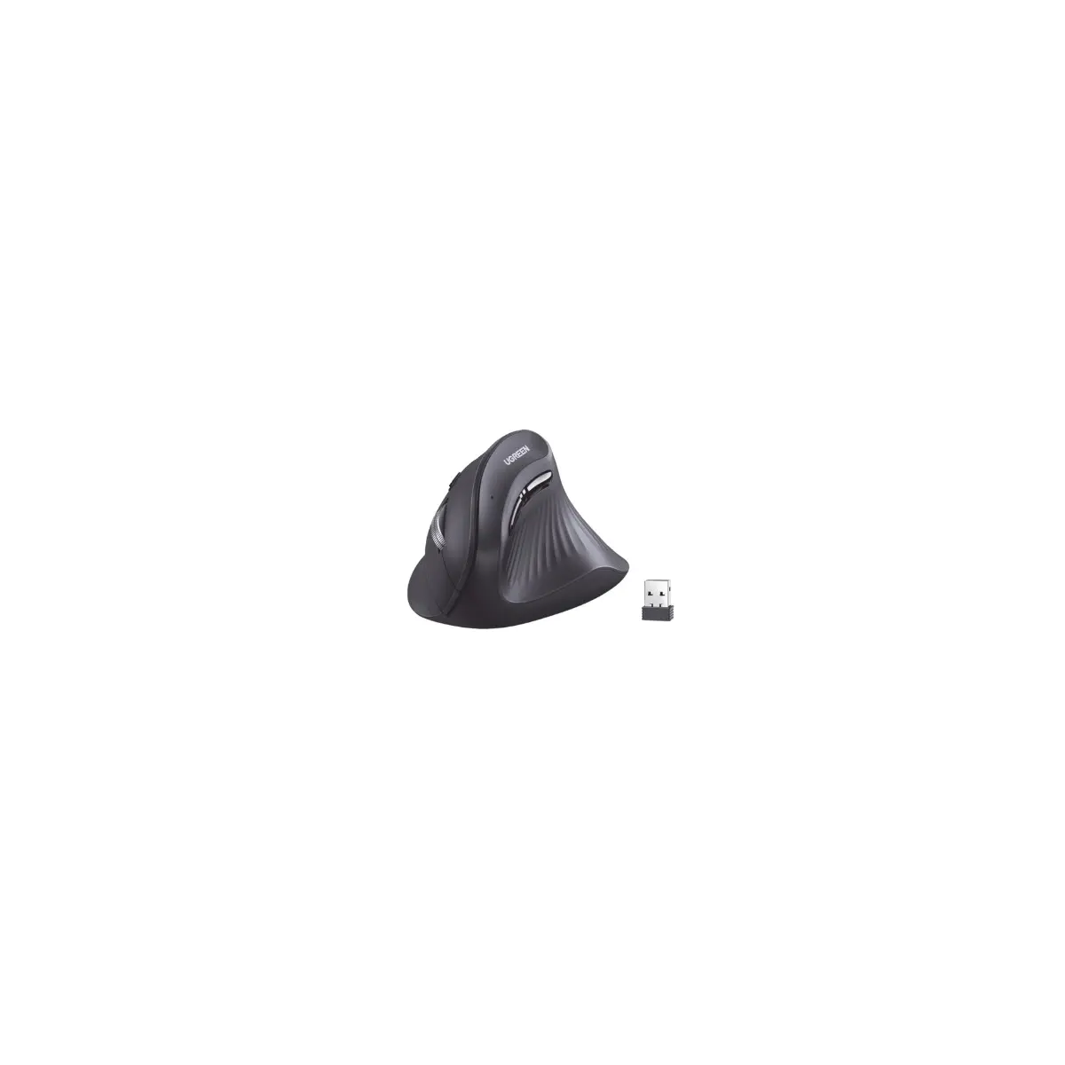 UGREEN MU008 Vertical Wireless Mouse - Dpi Levels: 1000 / 1600 / 2000 / 4000 - C – 25444