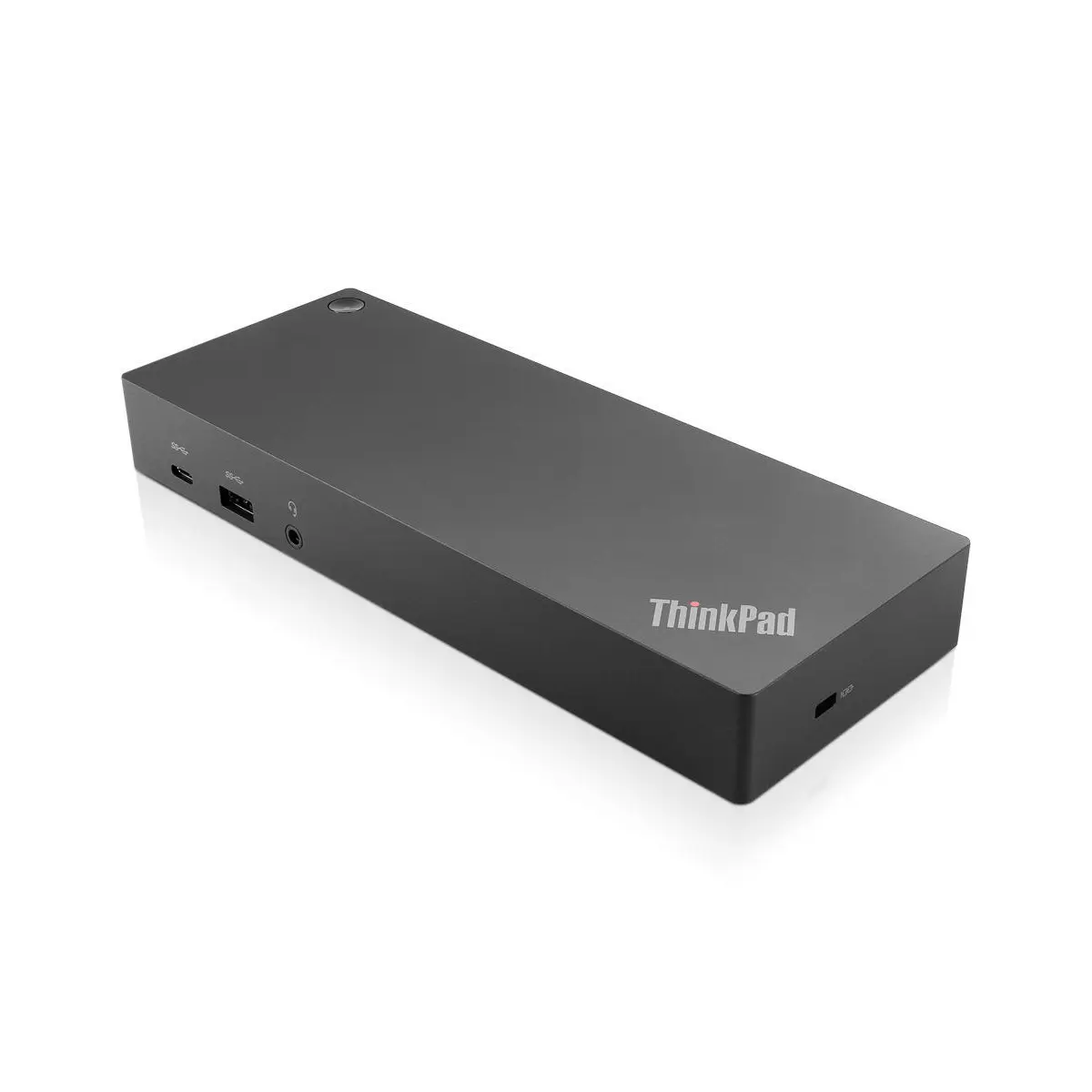 Lenovo ThinkPad Hybrid USB-C with USB-A Dock - Black - USB; Gigabit Ethernet; Display P – 40AF0135US