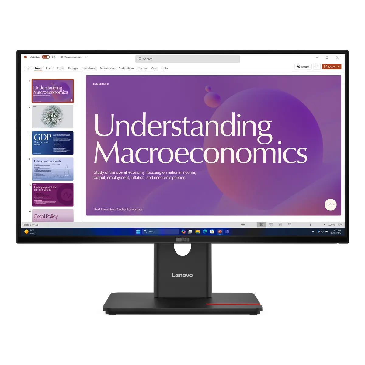 Lenovo T24D-40(A25238FT1)23.8 Monitor-Hdmi – 64B9GAR1UZ