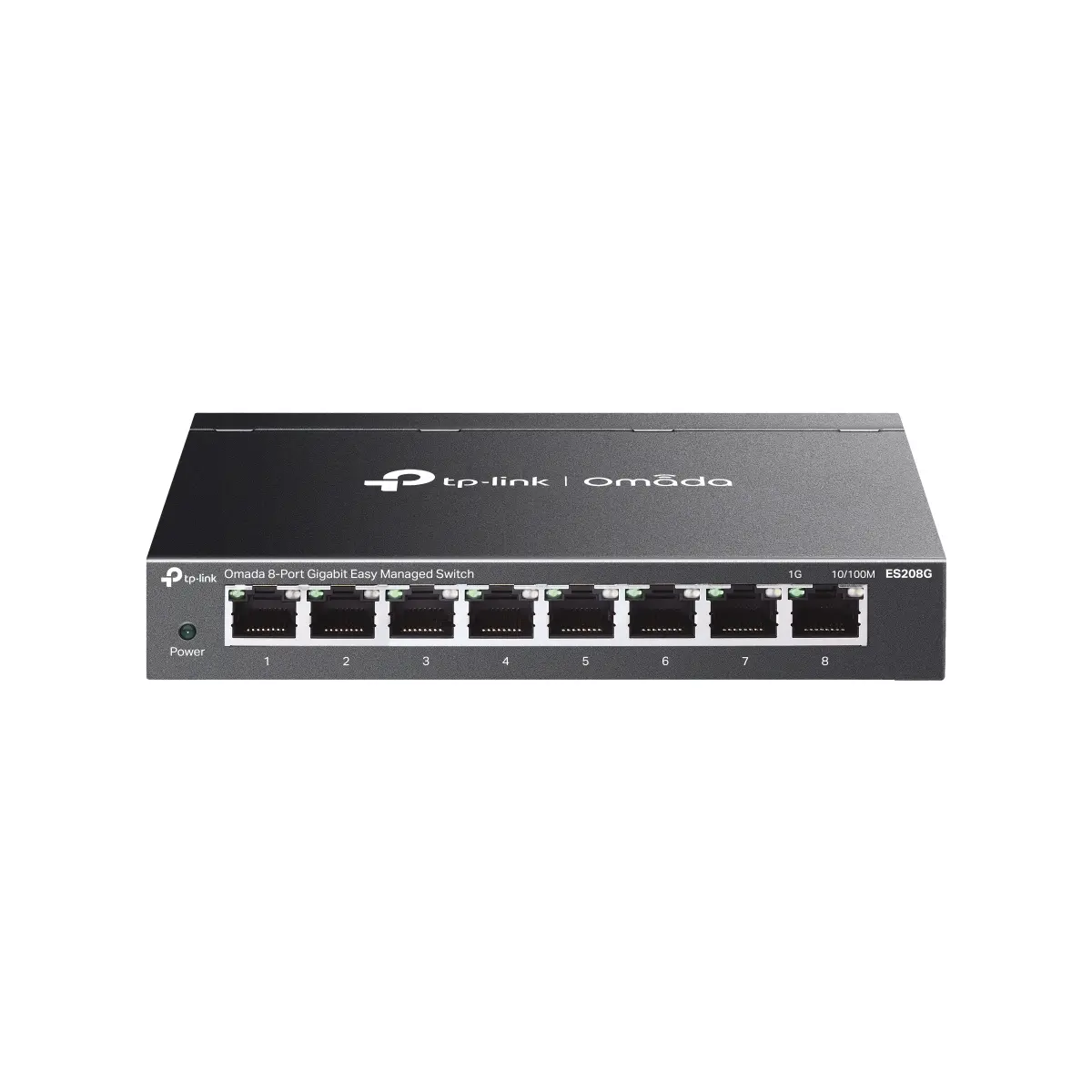TP-Link Omada 8-PORT Gigabit Easy Managed Switch Port: 8 Gigabit RJ45 Ports Spec – ES208G