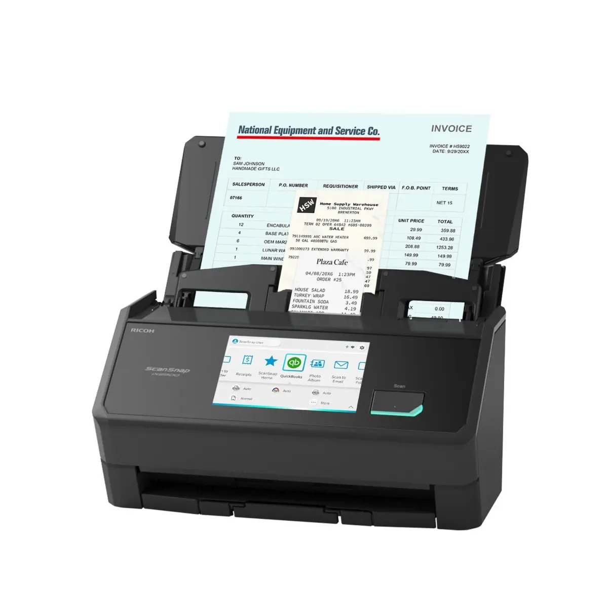 Ricoh PA03860-B305 – PFU SCANSNAP IX2500 RECEIPT EDITION