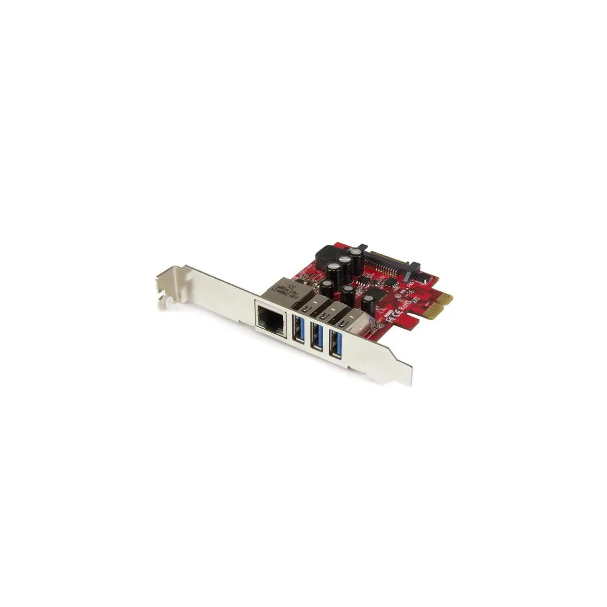 StarTech.com Running low on expansion slots Merge USB 3.0 and GbE into a single PCIe combo ca – PEXUSB3S3GE
