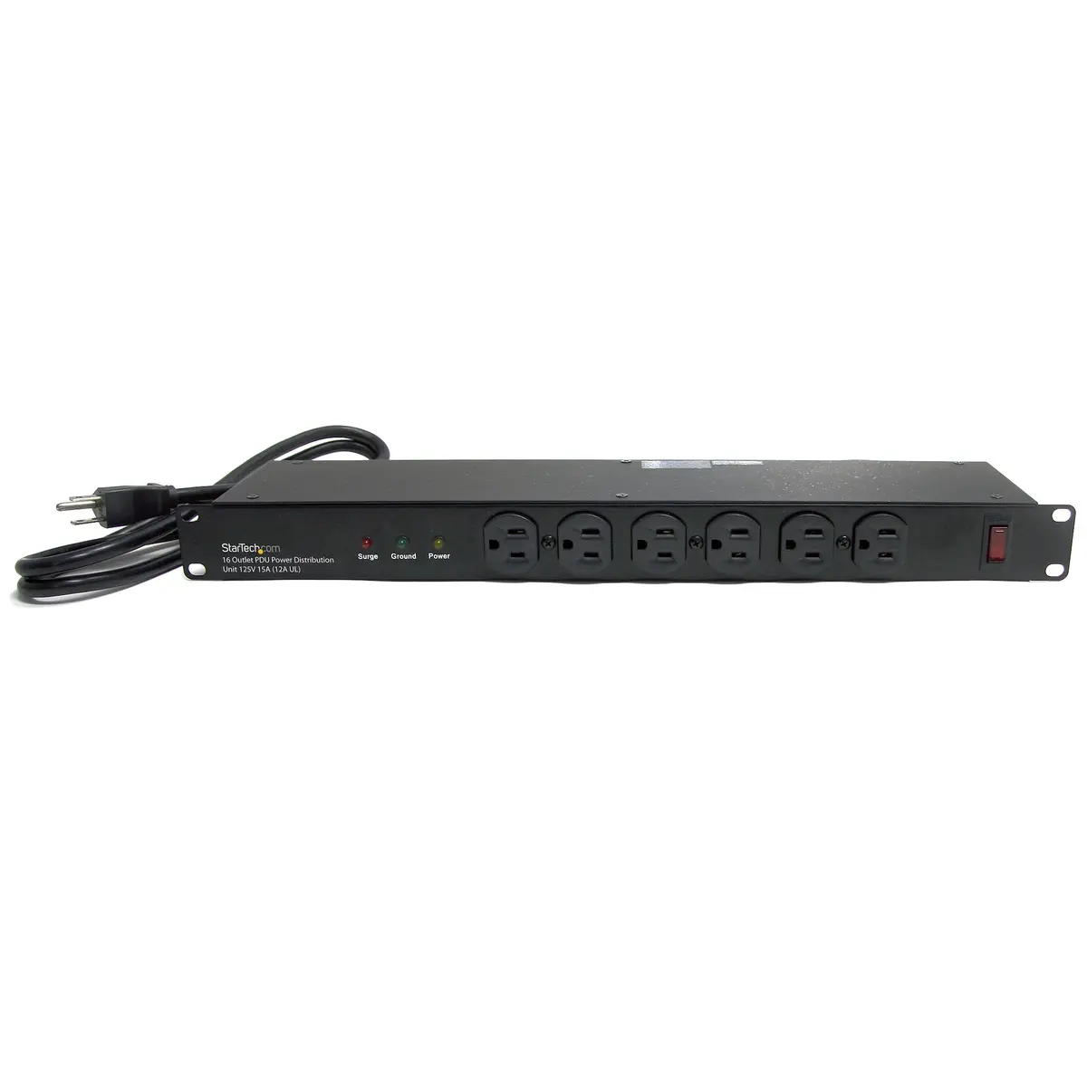 StarTech.com This 16-outlet (120V 15A)(12A Ul) Rack Pdu delivers a cost-effective Power distr – RKPW161915