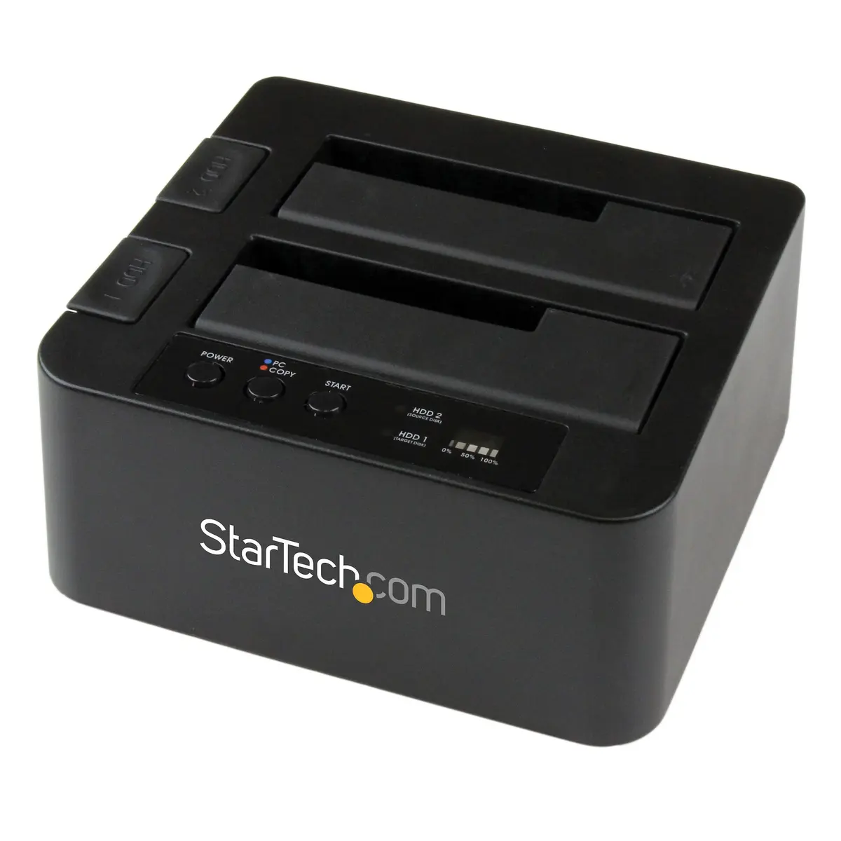 StarTech.com Clone a 2.5-inch/3.5-inch Sata Drive without a host computer connection, or Dock the d – SDOCK2U33RE