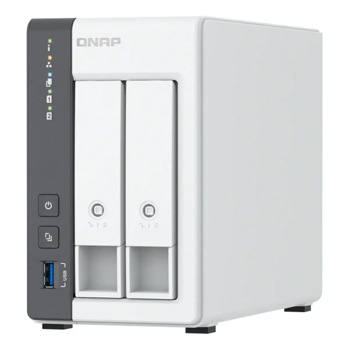 QNAP TS-216G 2-Bay NAS – Quad-Core 2.0GHz, 4GB DDR4, 2.5GbE, Diskless