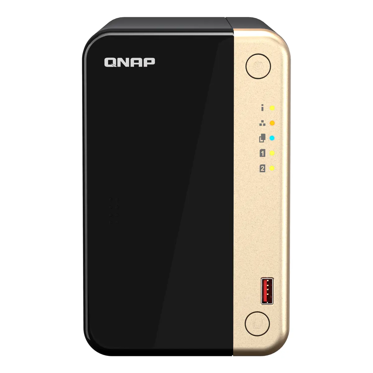QNAP Intel Celeron N5105/N5095 4-Core/4-Thread Processor, burst up to 2.9GHz, 8GB Ddr – TS-264-8G-US