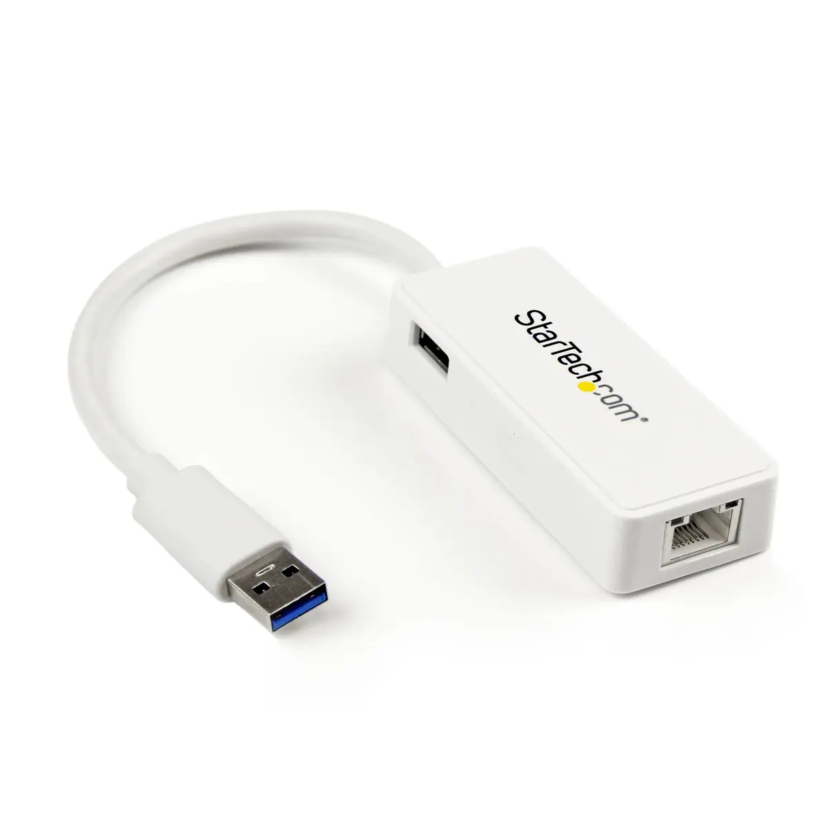 StarTech.com Add a Gigabit Ethernet Port and a USB 3.0 pass-through Port to your laptop throu – USB31000SPTW