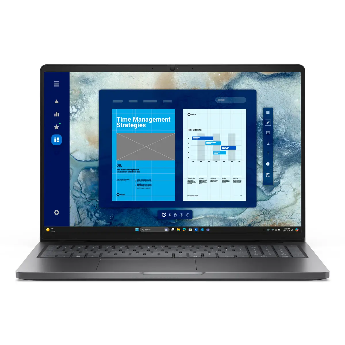 Dell Pro 16 PC16250 Core I5 120U 8 Gb 256GB SSD 16-inch FHD Non Touch Ircamera Int – WM5X3